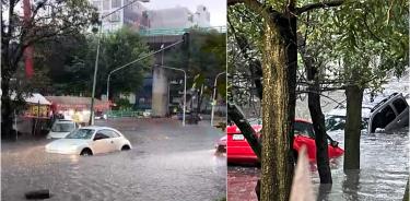 Inundaciones en Álvaro Obregón