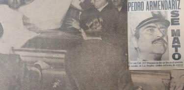 La prensa de 1963 eligió fotos de Pedro Armendáriz caracterizado como revolucionario,
como militar, como Pancho Villa; como un “hombre fuerte” del medio siglo.