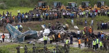 El avión se dirigía a la ciudad de Pokhara para labores de mantenimiento/