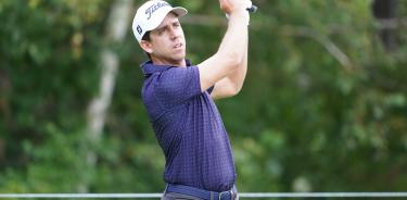 Rodolfo Cazaubón durante su ronda en Eagle Creek Golf Club en Ottawa, Canadá.
Rodolfo Cazaubón durante su ronda en Eagle Creek Golf Club en Ottawa, Canadá.