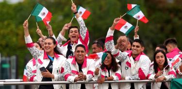 Después del desfile inaugural los mexicanos ya se disponen a lograr su objetivo