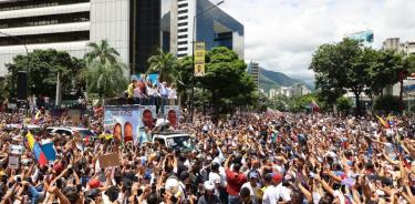 Protesta de Venezuela / X