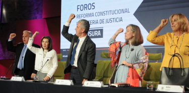 La clausura de los foros se llevó a cabo en el Auditorio Héctor Fix Zamudio, del Instituto de Investigaciones Jurídicas de la UNAM.