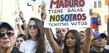 Venezolanos salieron a las calles para repudiar la reelección de Nicolás Maduro/