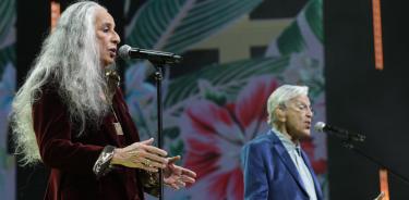 Caetano Veloso y María Bethania en Rio de Janeiro.