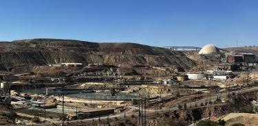 Mina Buenavista del Cobre en la ciudad de Cananea, Sonora. EFE