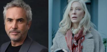 El cineasta Alfonso Cuarón y la actriz Cate Blanchett.