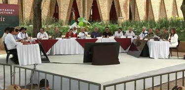 El presidente Andrés Manuel López Obrador, encabezó en Nayarit la Presentación de Proyectos Prioritarios y de Infraestructura en Ciudad de las Artes Indígenas