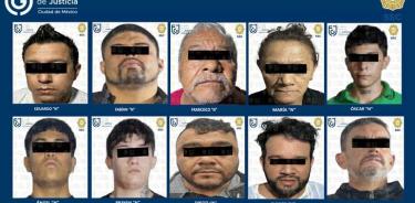 Vinculan a proceso a  7 integrantes del CJNG que buscaban establecerse en CDMX