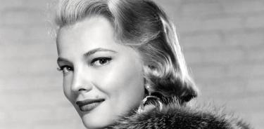 La actriz Gena Rowlands.