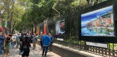 Exposición en Paseo de la Reforma