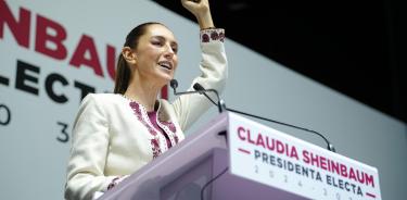 Ya como presidenta electa de México, Claudia Sheinbaum Pardo, se reunió en un magno evento con militantes, secretarios de estado, gobernadores, legisladores electos, integrantes de su gabinete, en el teatro Metropolitan