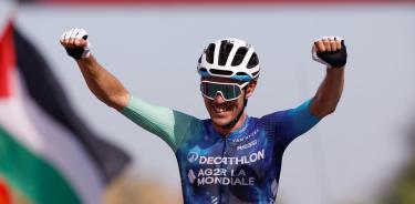 El ciclista australiano del Decathlon AG2R Ben O'Connor.