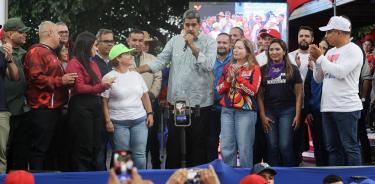 Maduro, al término de la 