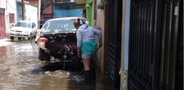 Ciudad Azteca, de las colonias afectadas por la inundación de este miércoles/