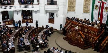 Aspecto general del 4to informe de gobierno de Claudia Sheinbaum ante el Congreso de la CDMX.