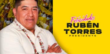 Rubén Torres  es inelegible para asumir la presidencia municipal de Charapan.