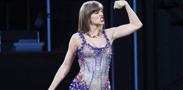 Taylor Swift en un concierto en su gira mundial