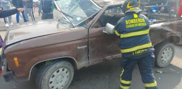 Accidente en calzada de Zaragoza