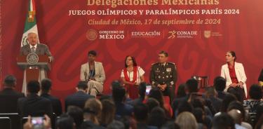 Ceremonia de Entrega de Estímulos a las Delegaciones Mexicanas Olímpica y Paralímpica en París 2024