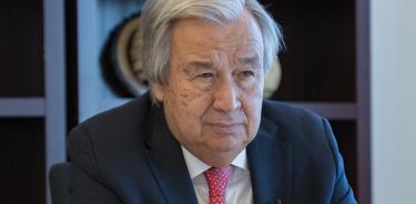 El secretario general de la ONU, Antonio Guterres