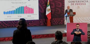 El presidente resaltó el rescate empresarial de Pemex y la CFE durante su gobierno.