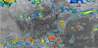 Este sábado se pronostican lluvias intensas en el sur y sureste de México