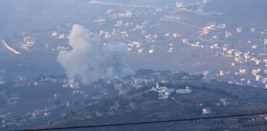 Marjayoun, una de las localidades del sur de Líbano bombardeadas por Israel este lunes