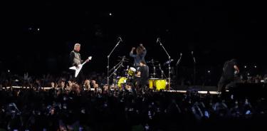 Imagen del segundo concierto de Metallica en el Estadio GNP.