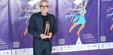 Alfonso Cuarón recibe homenaje en el Festival de Biarritz.