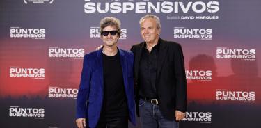 José Coronado y Diego Peretti en la presentacion de ‘Puntos suspensivos’ de David Marqués