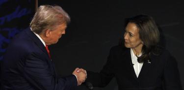 Donald Trump y Kamala Harris / X