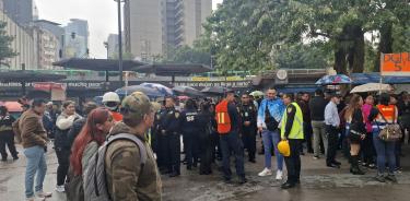 Glorieta de Insurgentes.