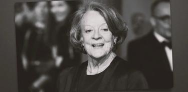 La actriz Maggie Smith.