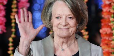 La actriz Maggie Smith.