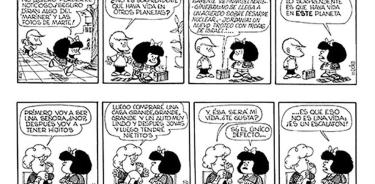 Mafalda, la 'heroína de nuestro tiempo' como la llamó Umberto Eco.