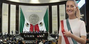 Hoy Claudia Sheinbaum se convierte en la primera presidenta de México al ponerse la banda presidencial