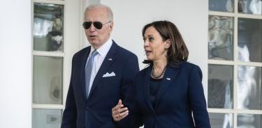 El presidente de Estados Unidos, Joe Biden, y la vicepresidenta, Kamala Harris / X