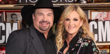 El cantante Garth Brooks y su estilista Trisha Yearwood.