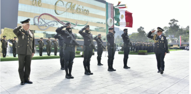 Hernán Cortés Hernández, nuevo comandante interino de la Guardia Nacional.