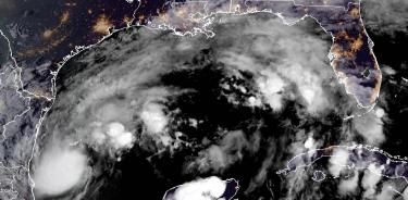 La tormenta tropical Milton azotando el noreste de México