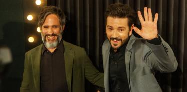 Los actores Gael García Bernal y Diego Luna en la CDMX.