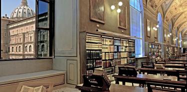 La Biblioteca Vaticana.