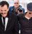El cineasta Quentin Tarantino y el actor Brad Pitt.