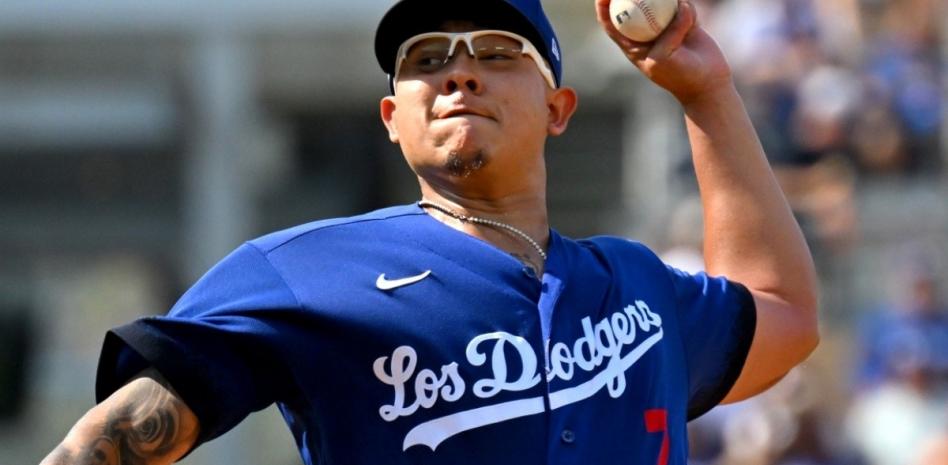 Julio Urías abrirá hoy temporada 2023 de las Grandes Ligas - Noro