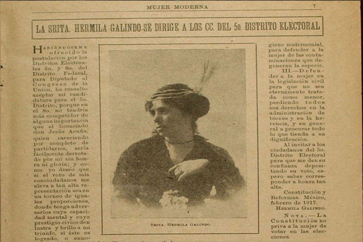 Hermila Galindo Una Verdadera Mujer Moderna 3863