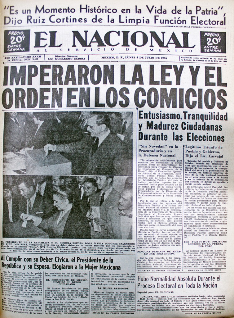 Un día como hoy de octubre de se reconoció el derecho al voto femenino